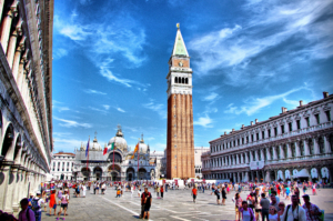 Piazza San Marco sarà oggetto delle rilevazioni con droni di Ca' Foscari