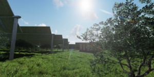 Rendering Fotovoltaico per la Sostenibilità Ambientale