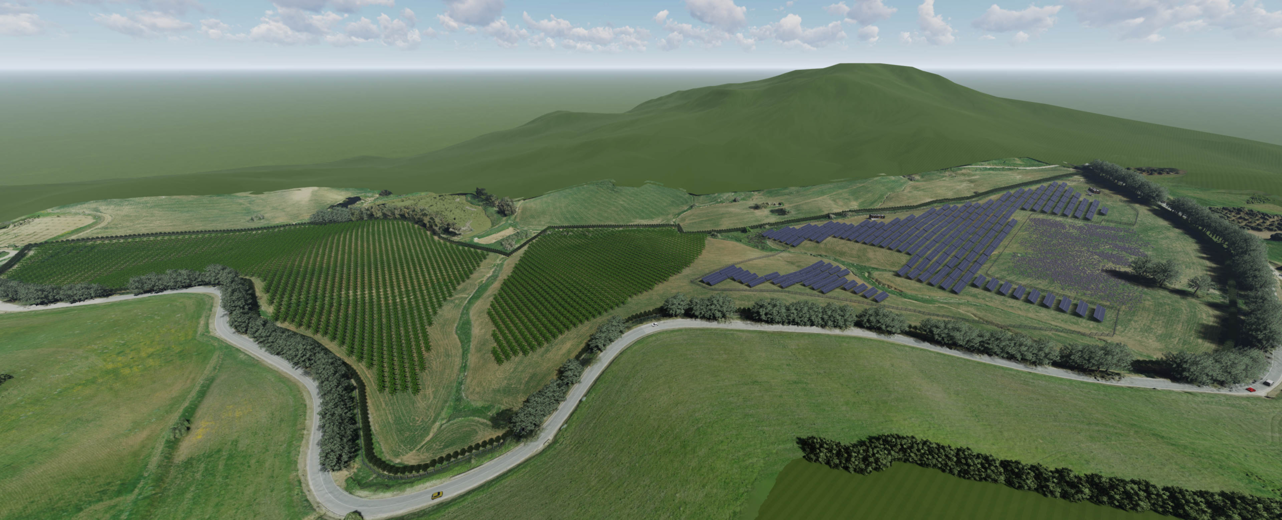 Rendering Fotovoltaico per la Sostenibilità Ambientale
